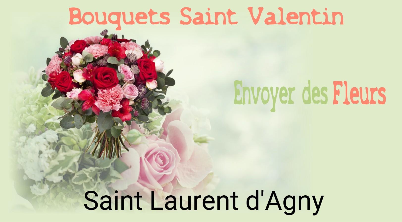 Roses de Saint-Valentin livrées à Saint-Laurent-d'Agny